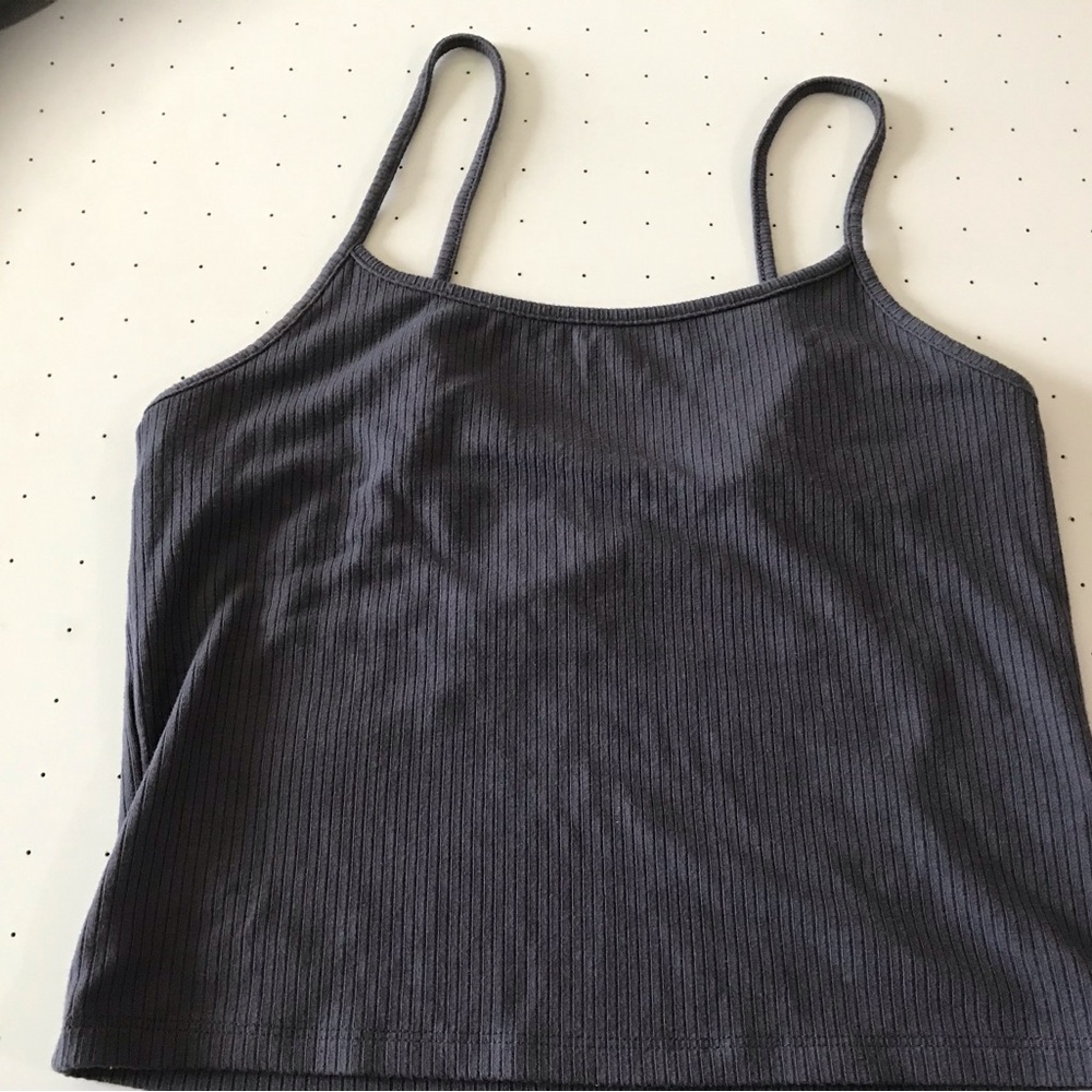 American Eagle Outfitters Charcoal Camisole